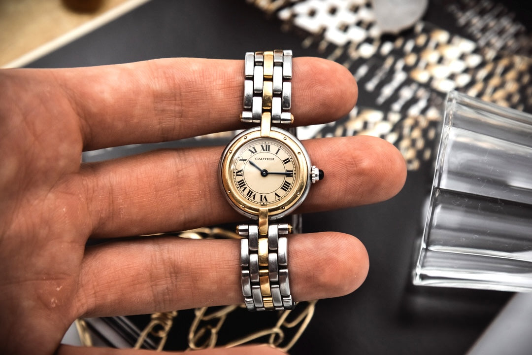 
Cartier Panthère Vendome montre vintage bicolore
