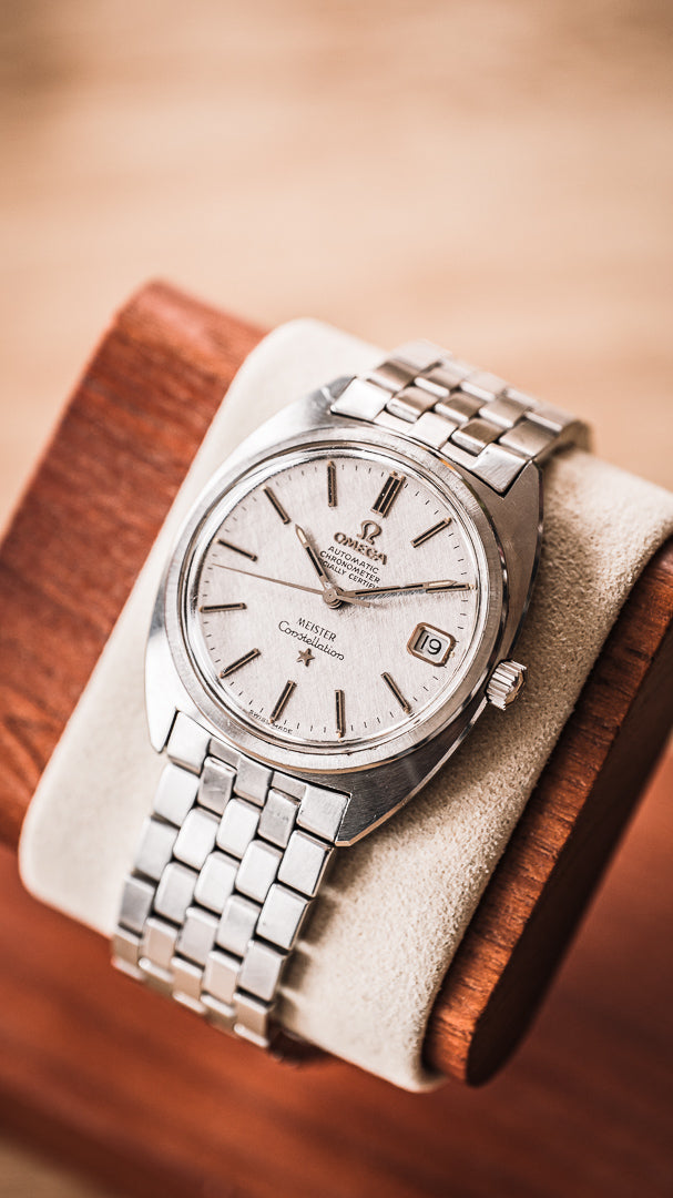 
Omega Constellation C-Shape montre vintage acier