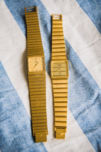 
Longines Polo montre vintage plaqué or