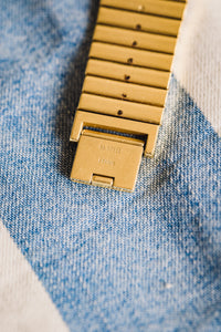 
Longines L.7.867.2 Bark Finish montre vintage plaqué or