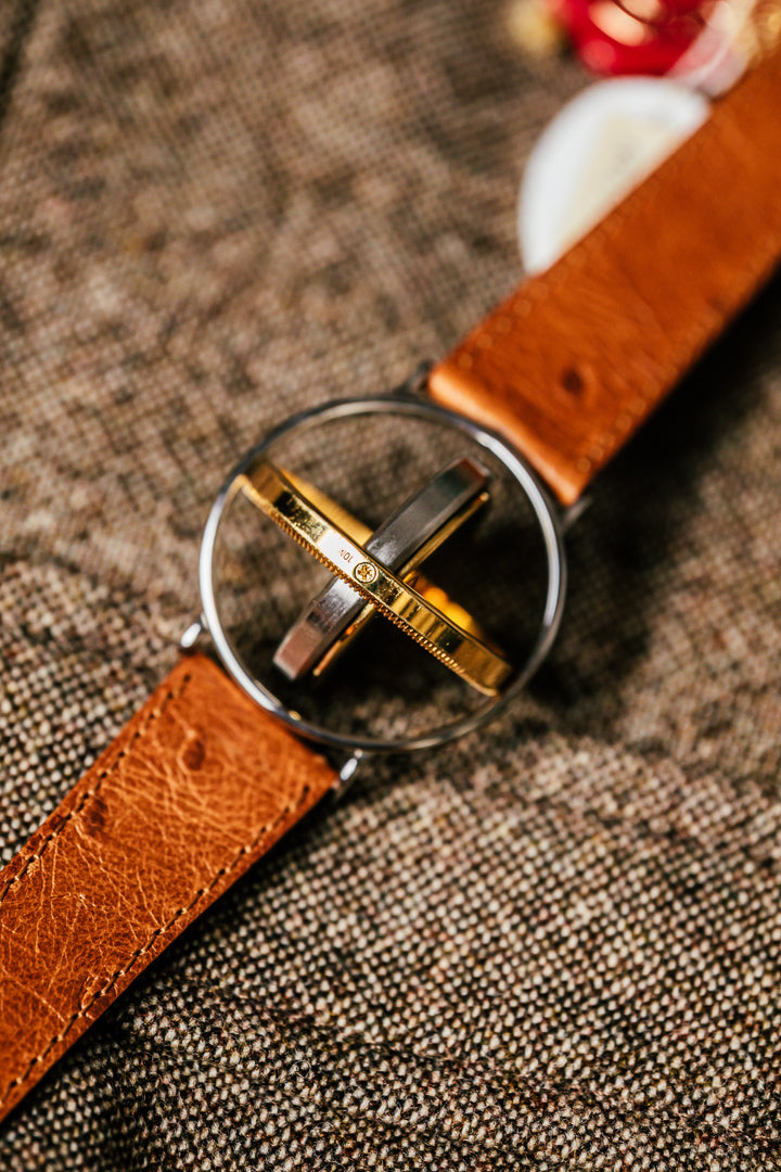 
Guy Gosard Elite montre vintage bicolore