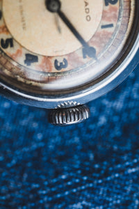 
Movado Acvatic montre vintage acier