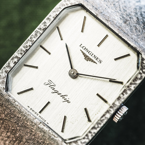 
Longines Flagship montre vintage acier