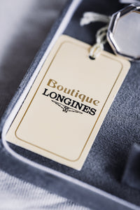 
Longines Boutons de manchette montre vintage acier
