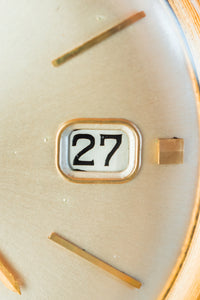 
Movado Kingmatic Sub-Sea montre vintage plaqué or rose