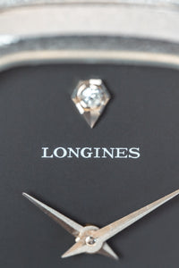
Longines Ellipse Diamond Pip montre vintage acier