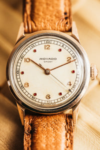 
Movado Sport montre vintage plaqué or