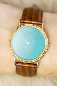 
Eska St. Moritz montre vintage plaqué or