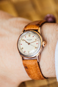 
Movado Sport montre vintage plaqué or