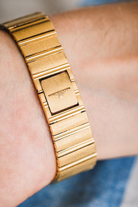
Longines Polo montre vintage plaqué or