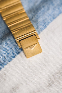 
Longines Polo montre vintage plaqué or