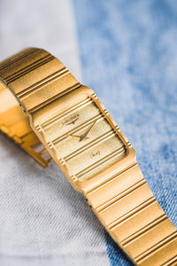 
Longines Polo montre vintage plaqué or