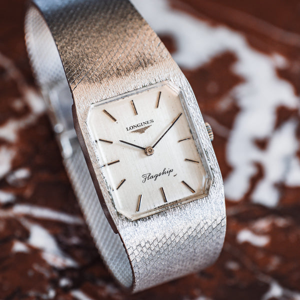 
Longines Flagship montre vintage acier