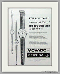 
Movado Kingmatic Sub-Sea montre vintage plaqué or rose